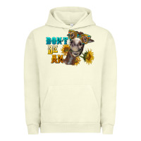 Pigment Pistachio don't be an ass donkey Urban Hoodie - BarkalooDesign