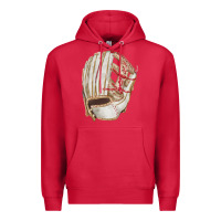 Cardinal Catchers Mitt Fa Element Premium Hoodie - FaDigitalArtStudio