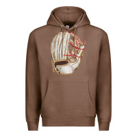 Chestnut Catchers Mitt Fa Element Premium Hoodie - FaDigitalArtStudio