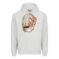 Dove Grey Catchers Mitt Fa Element Premium Hoodie - FaDigitalArtStudio