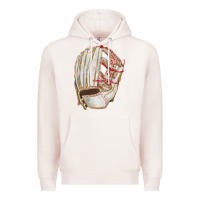 Pale Pink Catchers Mitt Fa Element Premium Hoodie - FaDigitalArtStudio