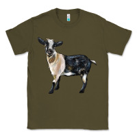 Army Green Tennessee Fainting Goat Classic Tee - LillyAllenDesigns