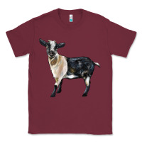 Burgundy Tennessee Fainting Goat Classic Tee - LillyAllenDesigns