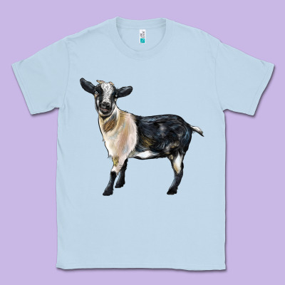 Tennessee Fainting Goat Classic Tee Designed By Lillyallendesigns
