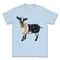 Dusty Blue Tennessee Fainting Goat Classic Tee - LillyAllenDesigns