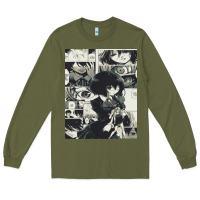 Army Green another mei misaki poster Long Sleeve Tee - lanVoArt