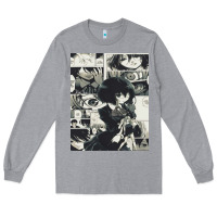 Heather Grey another mei misaki poster Long Sleeve Tee - lanVoArt