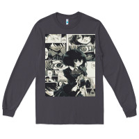 Smoke another mei misaki poster Long Sleeve Tee - lanVoArt