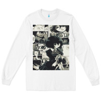 White another mei misaki poster Long Sleeve Tee - lanVoArt