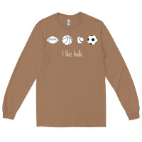 Toasted Coconut Funny Sports Balls Gag Gift Long Sleeve Tee - lanVoArt