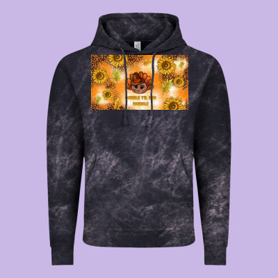 Gobble Til You Wobble Vintage Hoodie Designed By Tumblerdesignbyshophia