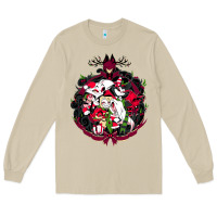 Mushroom hazbin hotel christmas Long Sleeve Tee - lanVoArt