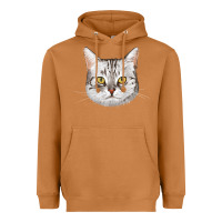 Meerkat American Shorthair Cat Face Heavyweight Hoodie - LillyAllenDesigns