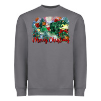 Storm merry christmas santa polar express Heavyweight Sweatshirt - FaDigitalArtStudio