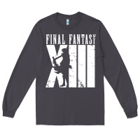 Smoke final fantasy xiii lightning white Long Sleeve Tee - lanVoArt