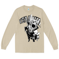 Mushroom present mic screaming Long Sleeve Tee - lanVoArt