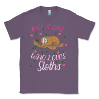 Lavender Just A Girl Who Lowes Sloths Classic Tee - Bettercallsaul