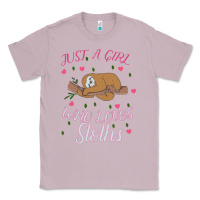 Lilac Just A Girl Who Lowes Sloths Classic Tee - Bettercallsaul