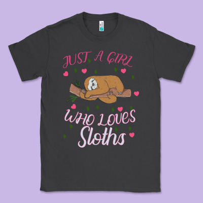 Just A Girl Who Lowes Sloths Classic Tee Designed By Bettercallsaul