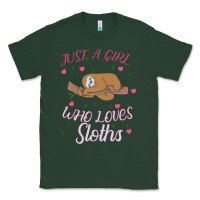 Sports Green Just A Girl Who Lowes Sloths Classic Tee - Bettercallsaul