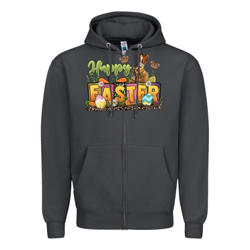 Happy Easter Zipper Hoodie by LillyAllenDesigns | Teevron
