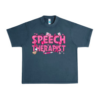 Breast Cancer Speech Therapist Urban Heavy Tee | Teevron