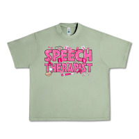 Oil Green breast cancer speech therapist Urban Heavy Tee - texasbilliewilder