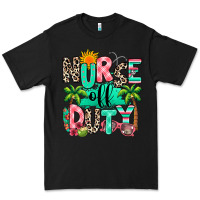 Black nurse off duty summer break Premium Tee - RanaPortraitStore