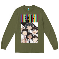 Army Green tally hall anime Long Sleeve Tee - lanVoArt