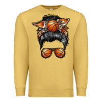 Antique Gold basketball mom Premium Sweatshirt - RacoonDesign