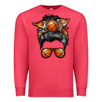 Cardinal basketball mom Premium Sweatshirt - RacoonDesign