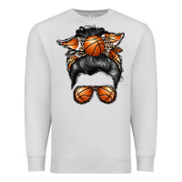 Dove Grey basketball mom Premium Sweatshirt - RacoonDesign