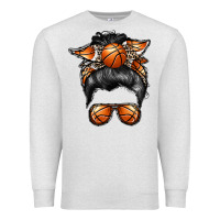 Oatmeal Heather basketball mom Premium Sweatshirt - RacoonDesign