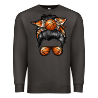 Smoke basketball mom Premium Sweatshirt - RacoonDesign