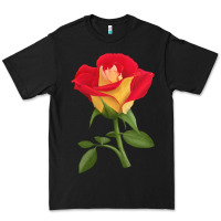 Black Ketchup And Mustard Rose Premium Tee - LillyAllenDesigns