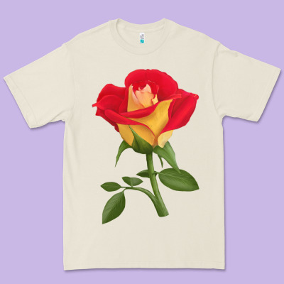 Ketchup And Mustard Rose Premium Tee Designed By Lillyallendesigns