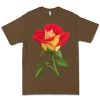Cacao Ketchup And Mustard Rose Premium Tee - LillyAllenDesigns