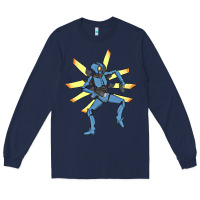Navy ultrakill  funny Long Sleeve Tee - lanVoArt