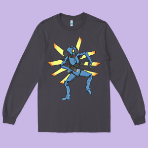 Ultrakill  Funny Long Sleeve Tee Designed By Lanvoart