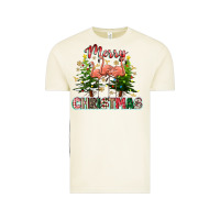 Vintage Arctic Merry Christmas flamingo Vintage Tee - texasbilliewilder