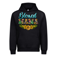 Black blessed mama Urban Hoodie - BarkalooDesign