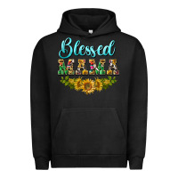 Pigment Black blessed mama Urban Hoodie - BarkalooDesign