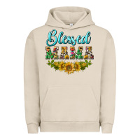 Pigment French Oak blessed mama Urban Hoodie - BarkalooDesign