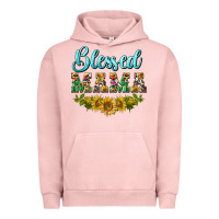 Pigment Salmon blessed mama Urban Hoodie - BarkalooDesign