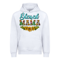 White blessed mama Urban Hoodie - BarkalooDesign