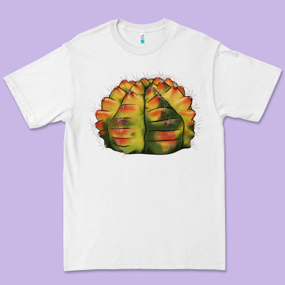 Gymnocalycium Variegated Cactus Premium Tee Designed By Lillyallendesigns