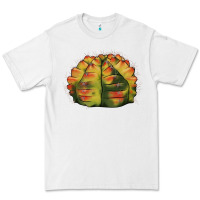 White Gymnocalycium Variegated Cactus Premium Tee - LillyAllenDesigns