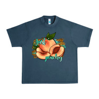 Midnight Navy just peachy 2 Urban Heavy Tee - JahusDesignShop