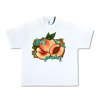 White just peachy 2 Urban Heavy Tee - JahusDesignShop