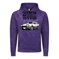 Cloud Purple initial d fujiwara tofu shop ae86 manga Vintage Hoodie - lanVoArt